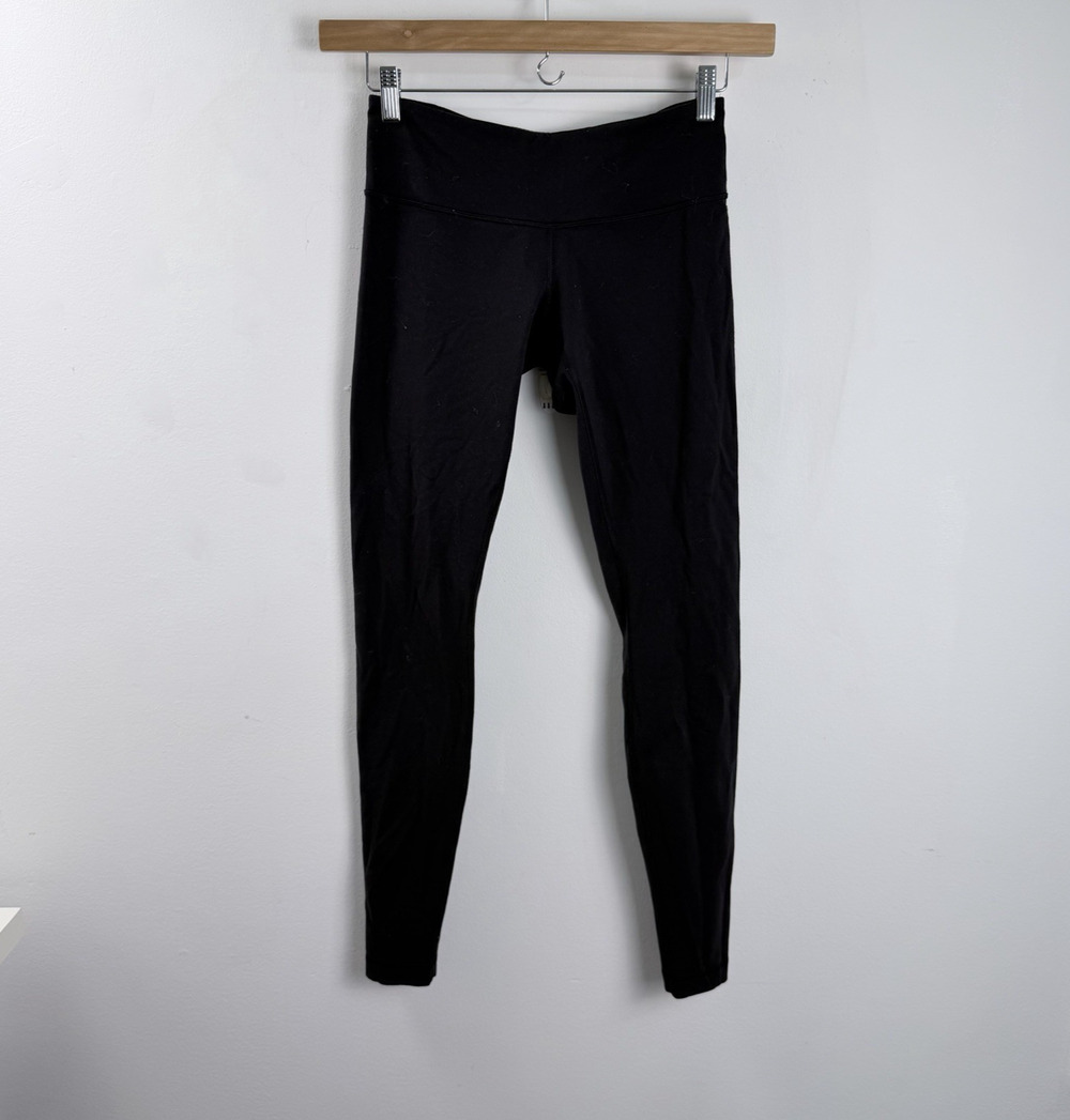 Lululemon Pants Women's Black Low Rise Ankle Leggings Yoga Athletic Gym